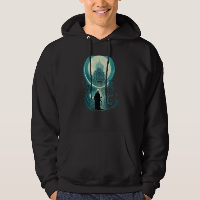 Portal To Shangri La  Yin Yang Art Hoodie (Front)