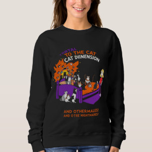 Portal to the Cat Dimension: Funny Chaos Cat Tee