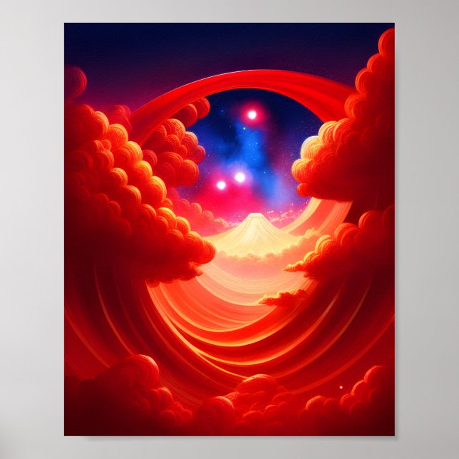 Portal to the Mountain of God Poster (Front)