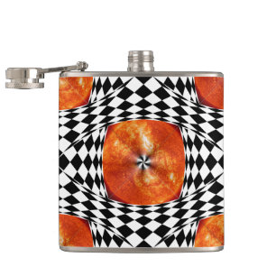 Portal to the Sun by Kenneth Yoncich Hip Flask
