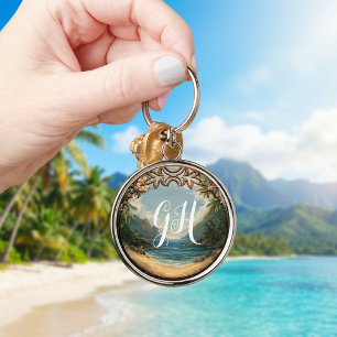Portal To The Tropics Key Ring