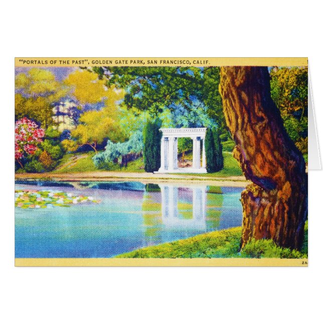 "Portals of the Past" Golden Gate Park (Front Horizontal)