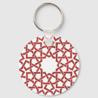 Porte-clé Mosaïque marocaine rouge MAMLUK Key Ring