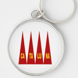 Porte-clé rond Premium  CATALUNA Key Ring