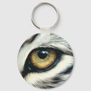 porte-clés 5,7 cm oeil d'animal key ring