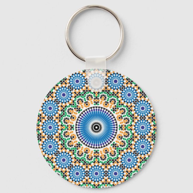 Porte-clés avec mosaique key ring (Front)