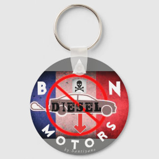 Porte-clés Ban Diesel Motors - rond Key Ring