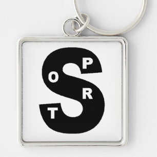 Porte-clés carré Premium DESIGN SPORT Key Ring