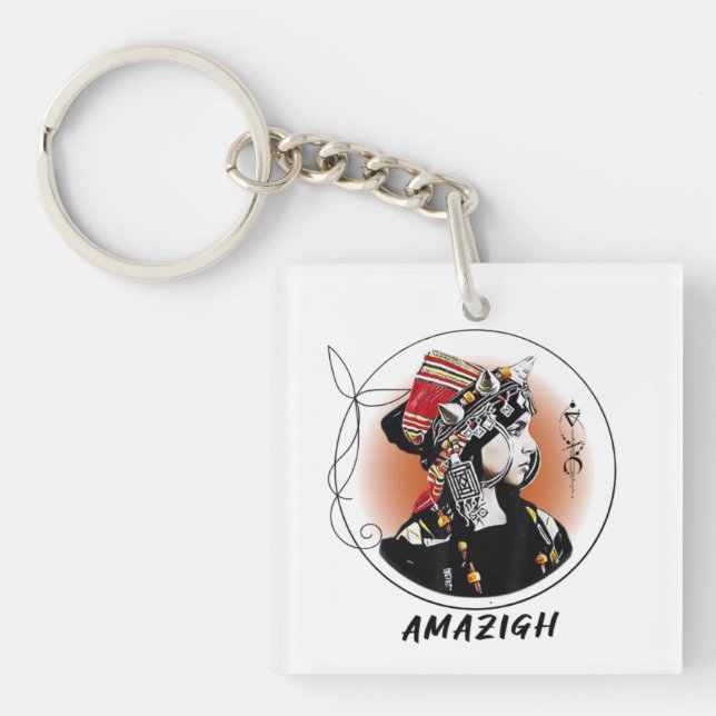 Porte-clés en acrylique key ring (Front)