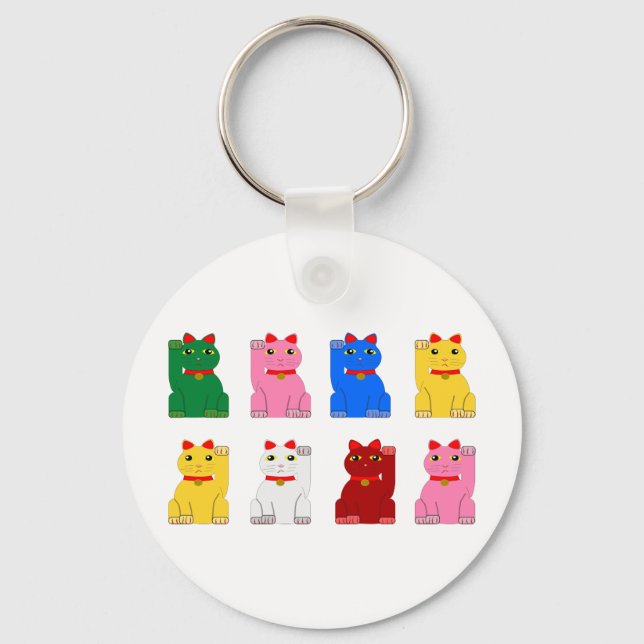 Porte-clés maneki neko key ring (Front)
