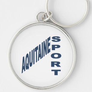 Porte-clés rond Premium AQUITAINE SPORT Key Ring