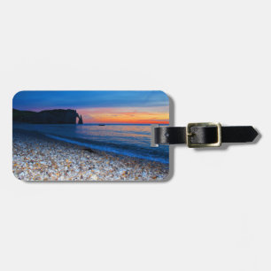 Porte d'Aval at sunset Luggage Tag