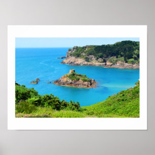 Portelet bay, Jersey Poster