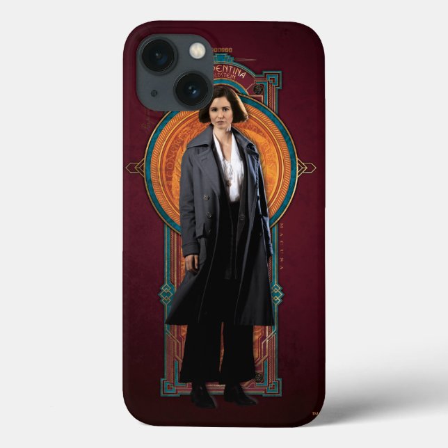 PORTENTINA GOLDSTEIN™ Art Deco Panel Case-Mate iPhone Case (Back)