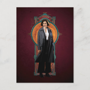 PORTENTINA GOLDSTEIN™ Art Deco Panel Postcard