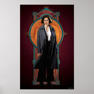 PORTENTINA GOLDSTEIN™ Art Deco Panel Poster