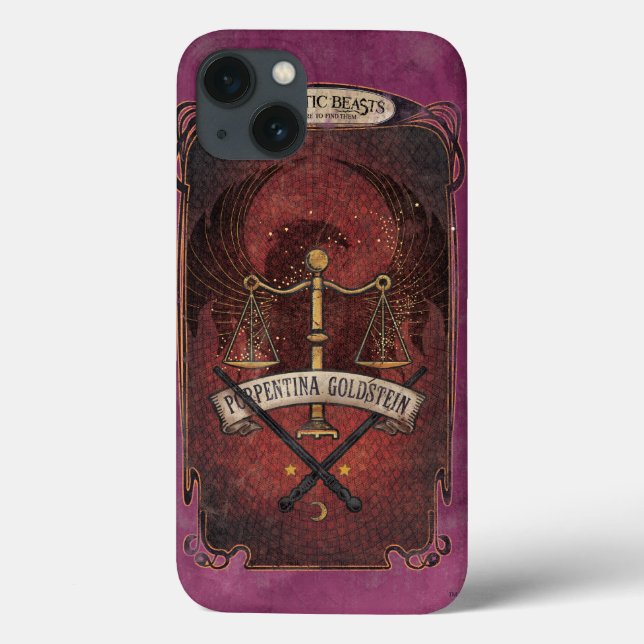 PORTENTINA GOLDSTEIN™ MACUSA™ Graphic Case-Mate iPhone Case (Back)