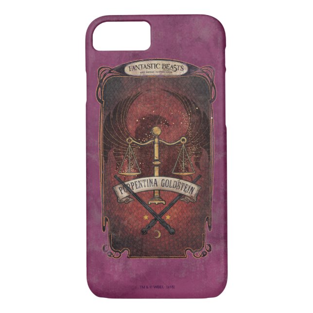 PORTENTINA GOLDSTEIN™ MACUSA™ Graphic Case-Mate iPhone Case (Back)