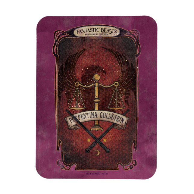 PORTENTINA GOLDSTEIN™ MACUSA™ Graphic Magnet (Vertical)