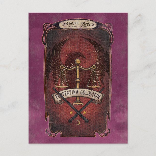 PORTENTINA GOLDSTEIN™ MACUSA™ Graphic Postcard (Front)