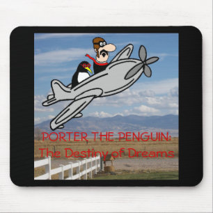 PORTER THE PENGUIN MOUSE PAD