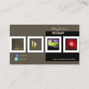 PORTFOLIO PHOTO TEMPLATE BUSINESS CARD