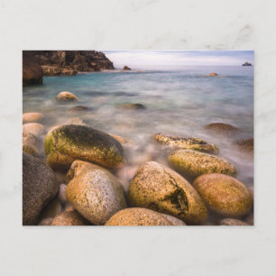 Porth Nanven is a rocky cove near Land's End Postcard