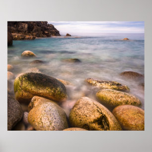 Porth Nanven is a rocky cove near Land's End Poster