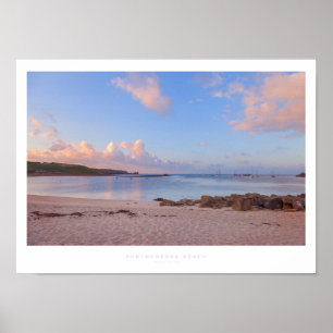 Porthcressa Beach Poster