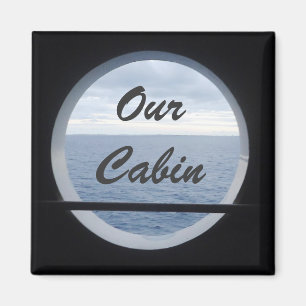 Porthole View Stateroom Door Marker Magnet