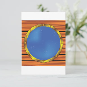Porthole Window Invitations