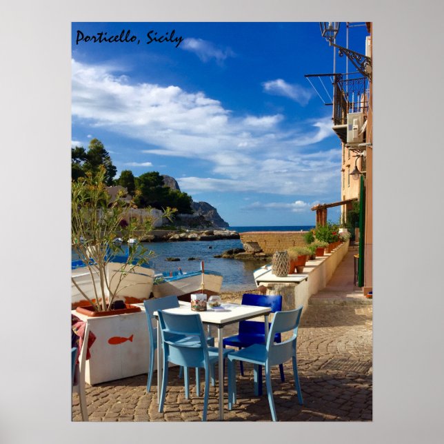 Porticello, Sicily Poster (Front)