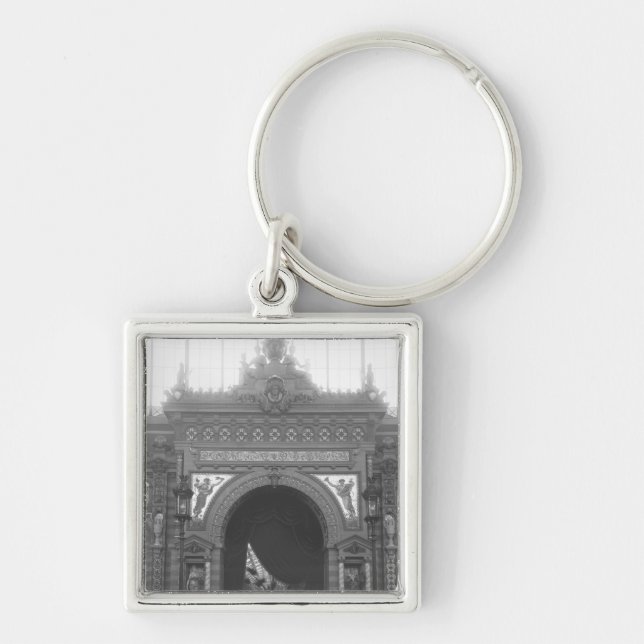 Portico of Ceramics Key Ring (Front)