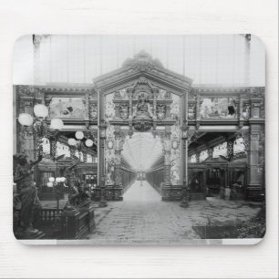 Portico of fabric at the Universal Exhibition Mouse Pad