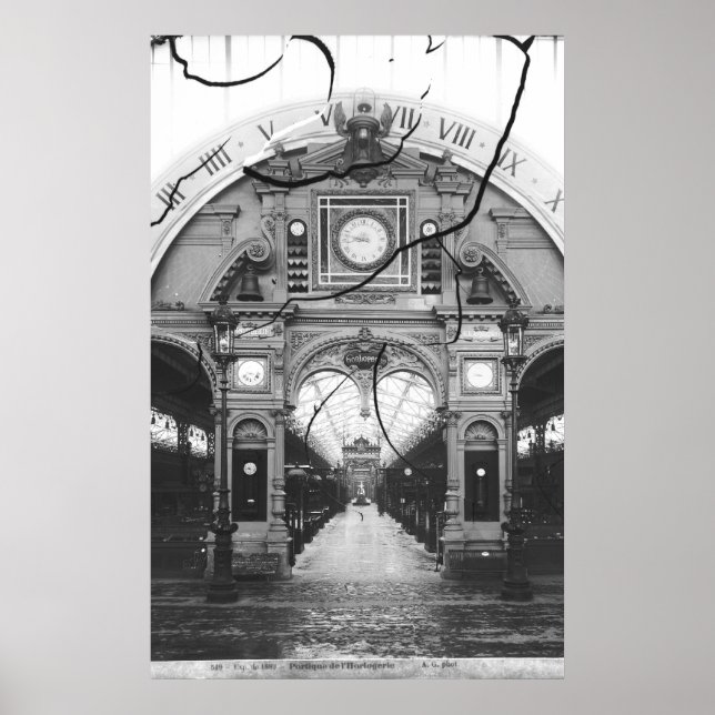 Portico of the Horology Pavilion Poster (Front)