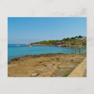 Portinatx Ibiza Scenic Bay - Sailing Boats Postcard