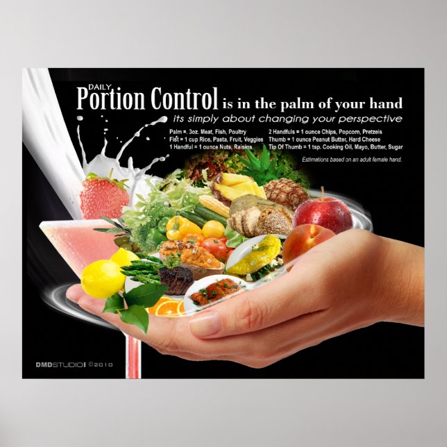 Portion Control Poster (Front)
