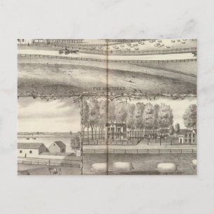 Portion of property owned by George A Hance Postcard