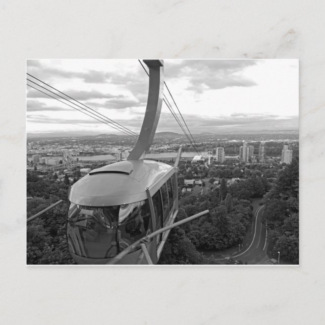 Portland Aerial Tram Postcard (Front)