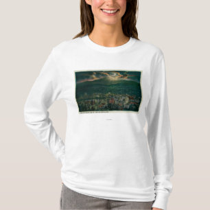 Portland and Mt. Hood by Moonlight T-Shirt