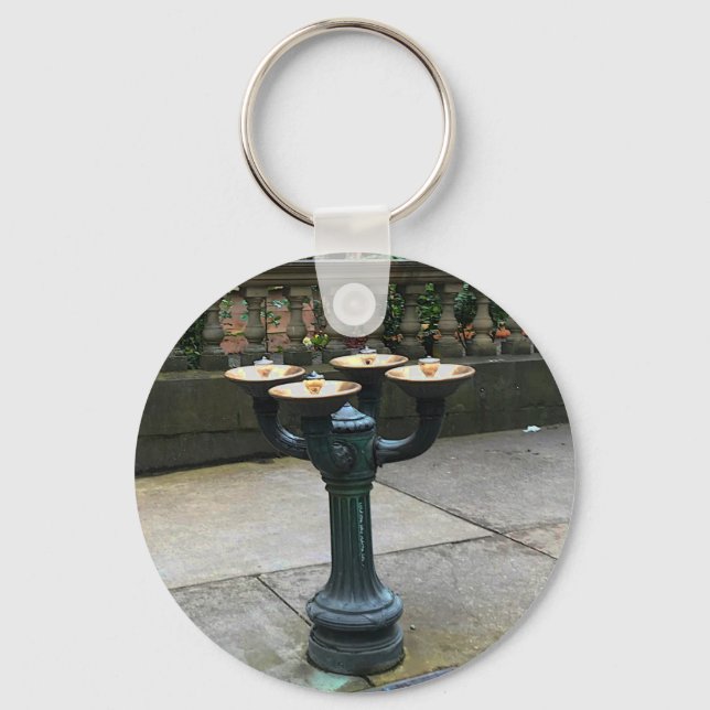 Portland Benson Bubblers #1 Keychain  (Front)