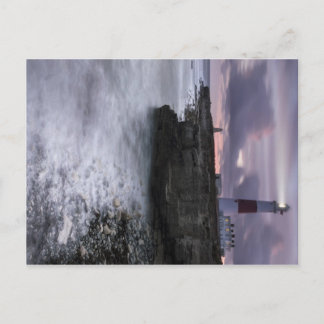 Portland Bill All Lit Up Postcard