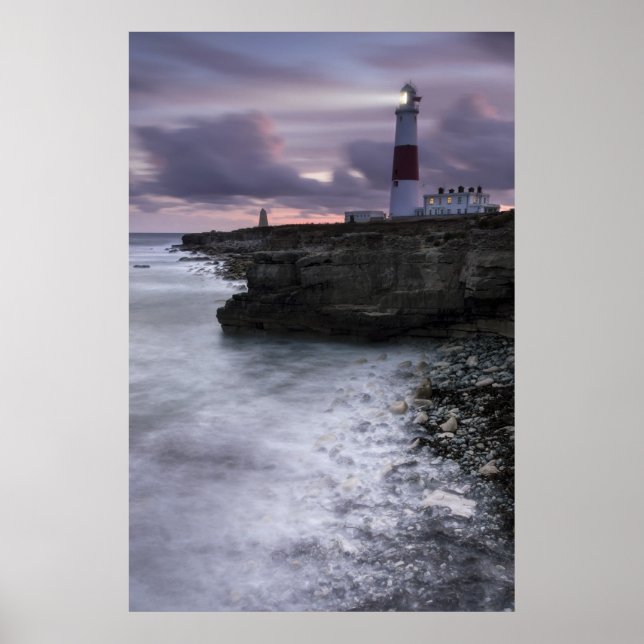 Portland Bill All Lit Up Poster (Front)
