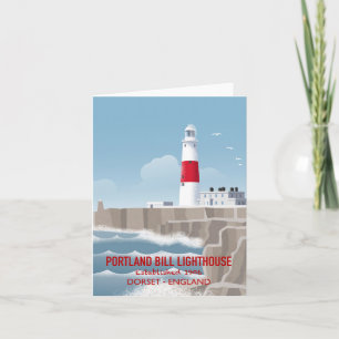 Portland Bill Lighthouse Card