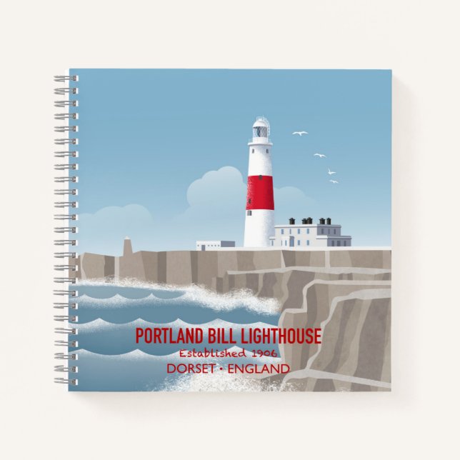 Portland Bill Lighthouse Notebook (Front)