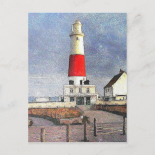 Portland Bill Lighthouse Postcard
