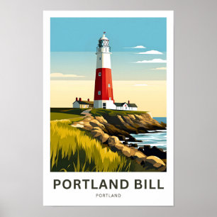 Portland Bill Portland Travel Print