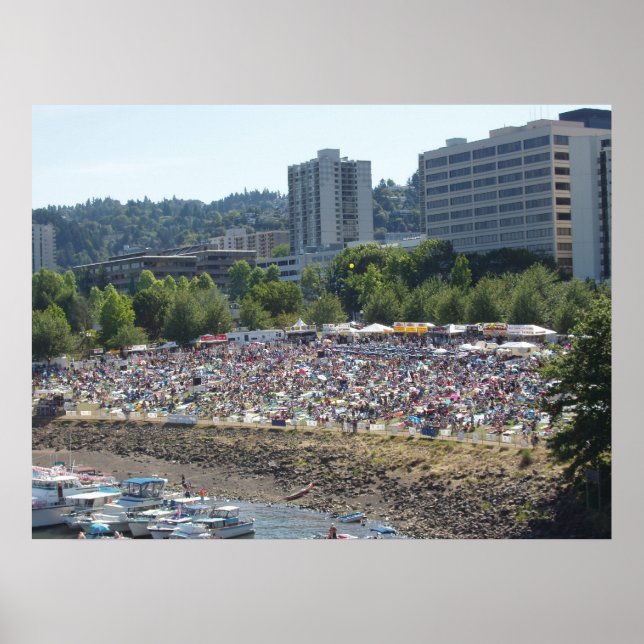 Portland Blues Festival July 4, 2005 Poster (Front)