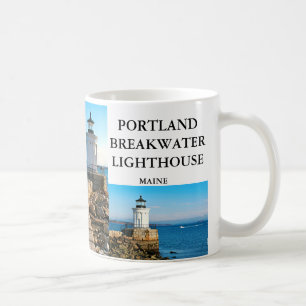 Portland Breakwater Lighthouse, Maine Mug