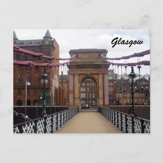 portland bridge glasgow postcard (Front)